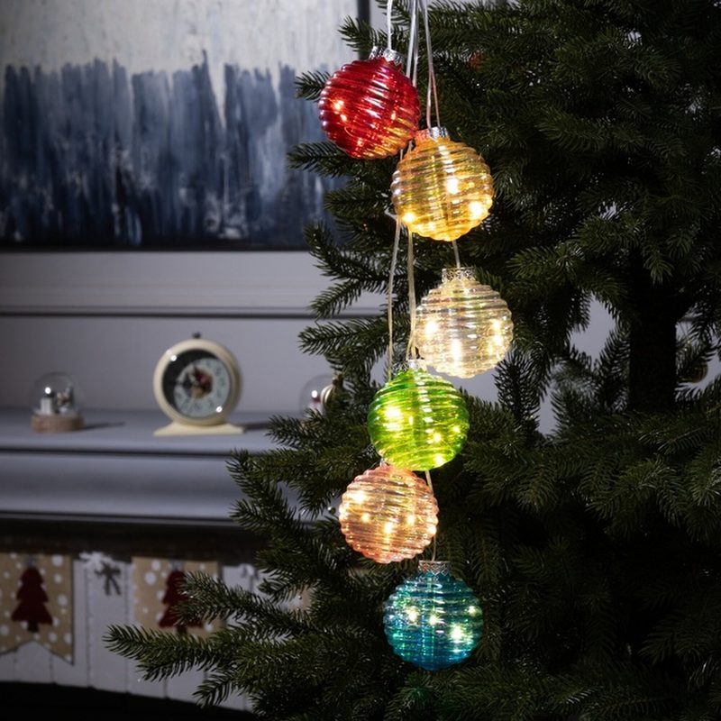 Гирлянда Luazon Lighting «Нить-гроздь», 60см, 30LED, IP20, батарейки ААx3