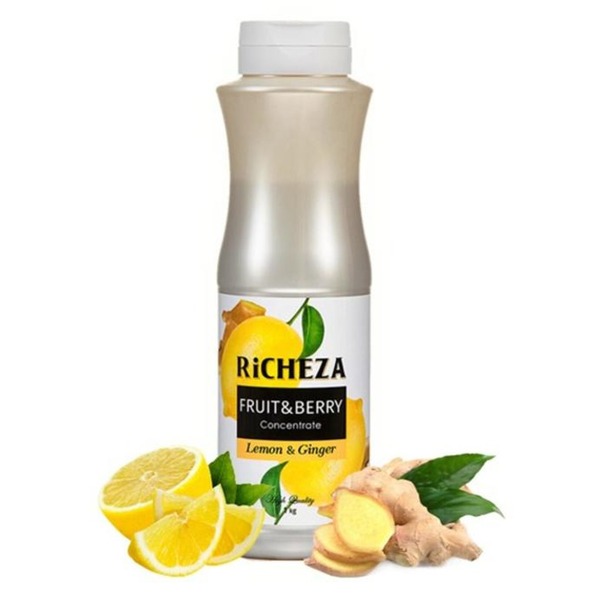 Концентрат для напитков RiCHEZA "Лимон-Имбирь", 1000г, срок годности 12 мес.