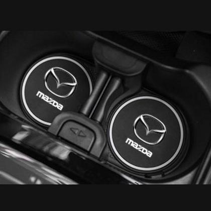 Коврик в подстаканник автомобиля MAZDA, 2 шт.