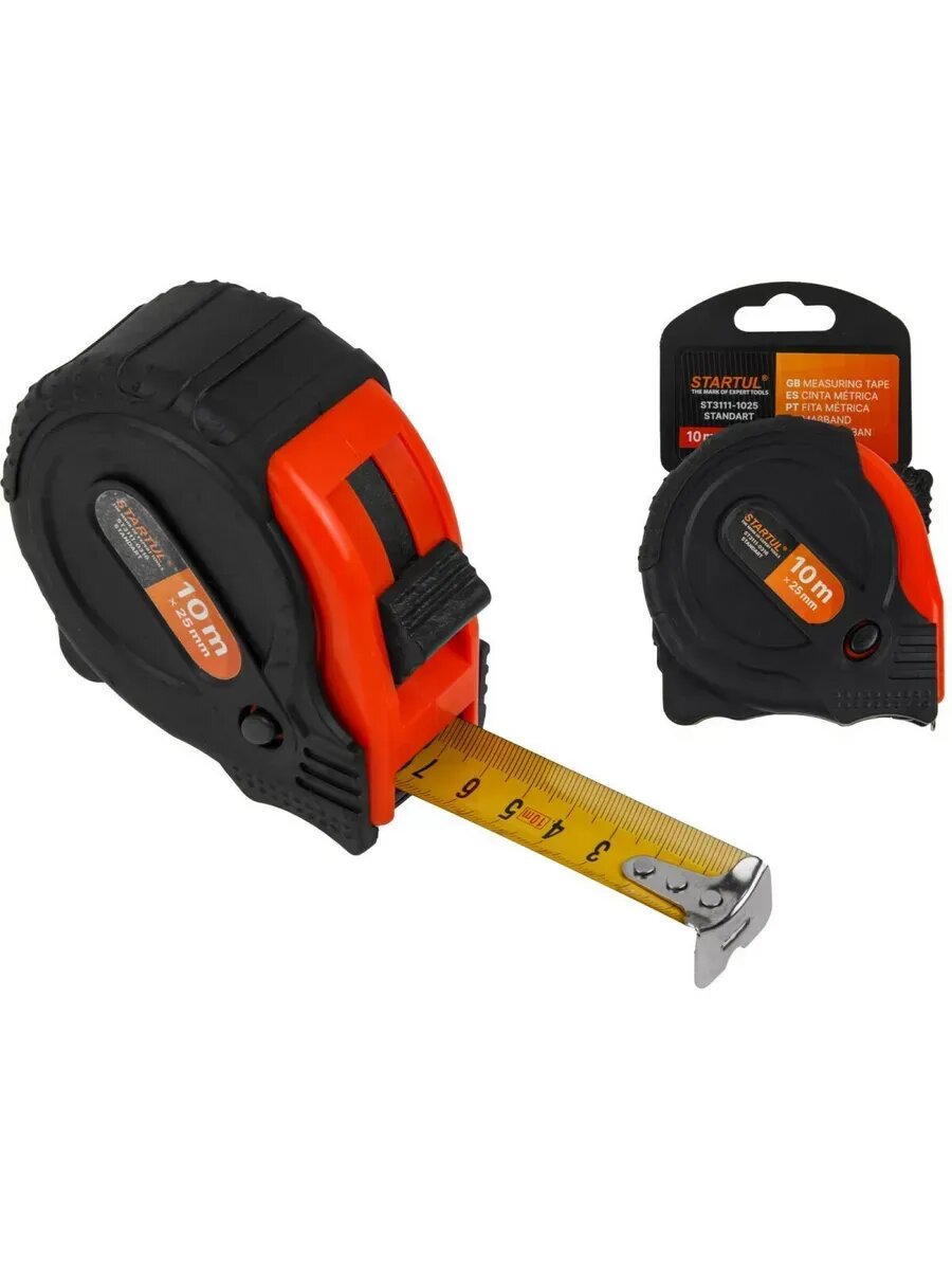 Рулетка 10 м STARTUL STANDART ST3111-1025