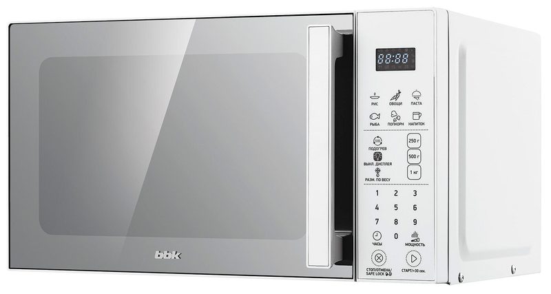 Микроволновая печь - СВЧ BBK 20MWS-805S/W, белый