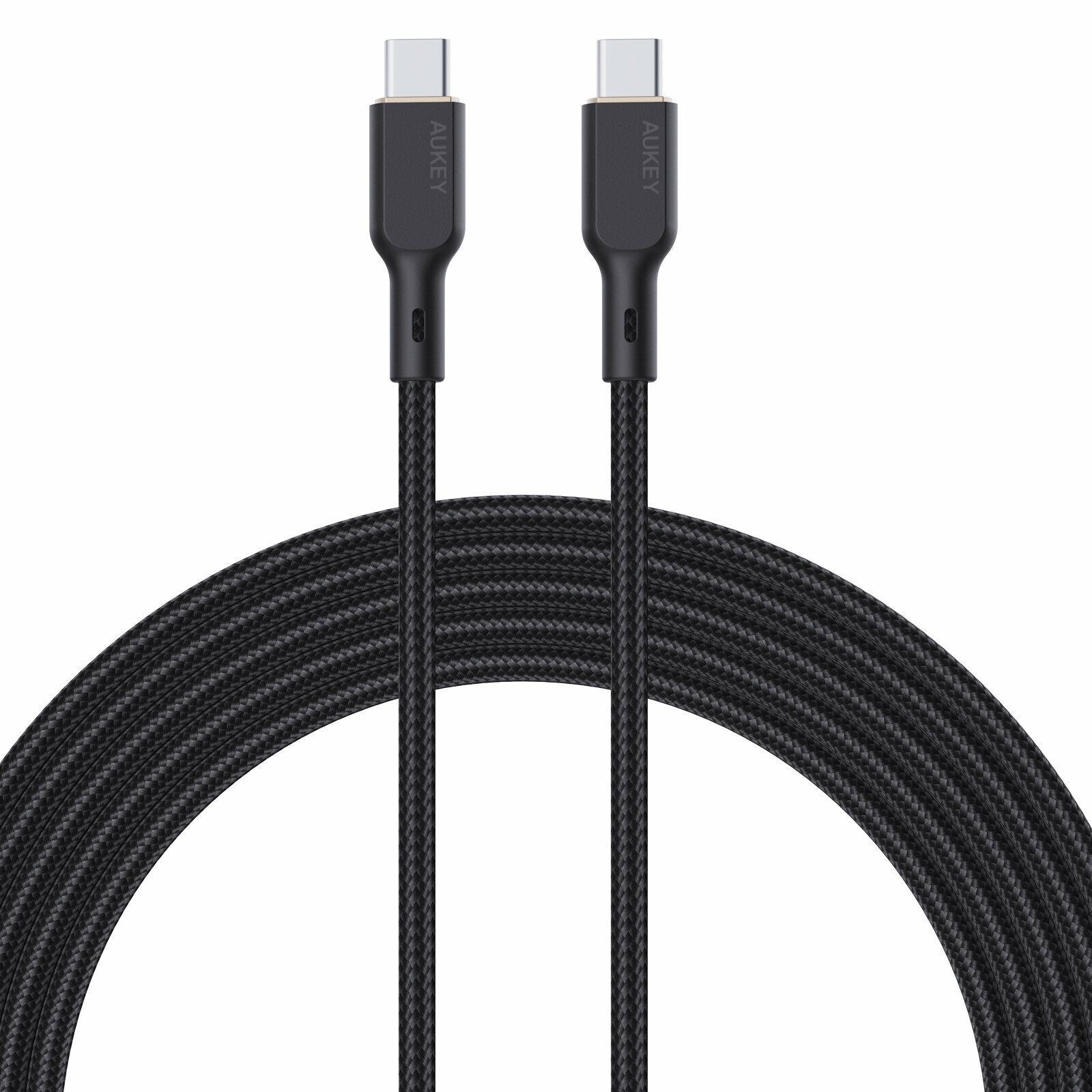 Кабель USB Type-C Aukey, 100 Вт, 1 м, медный проводник (CB-KCC101)