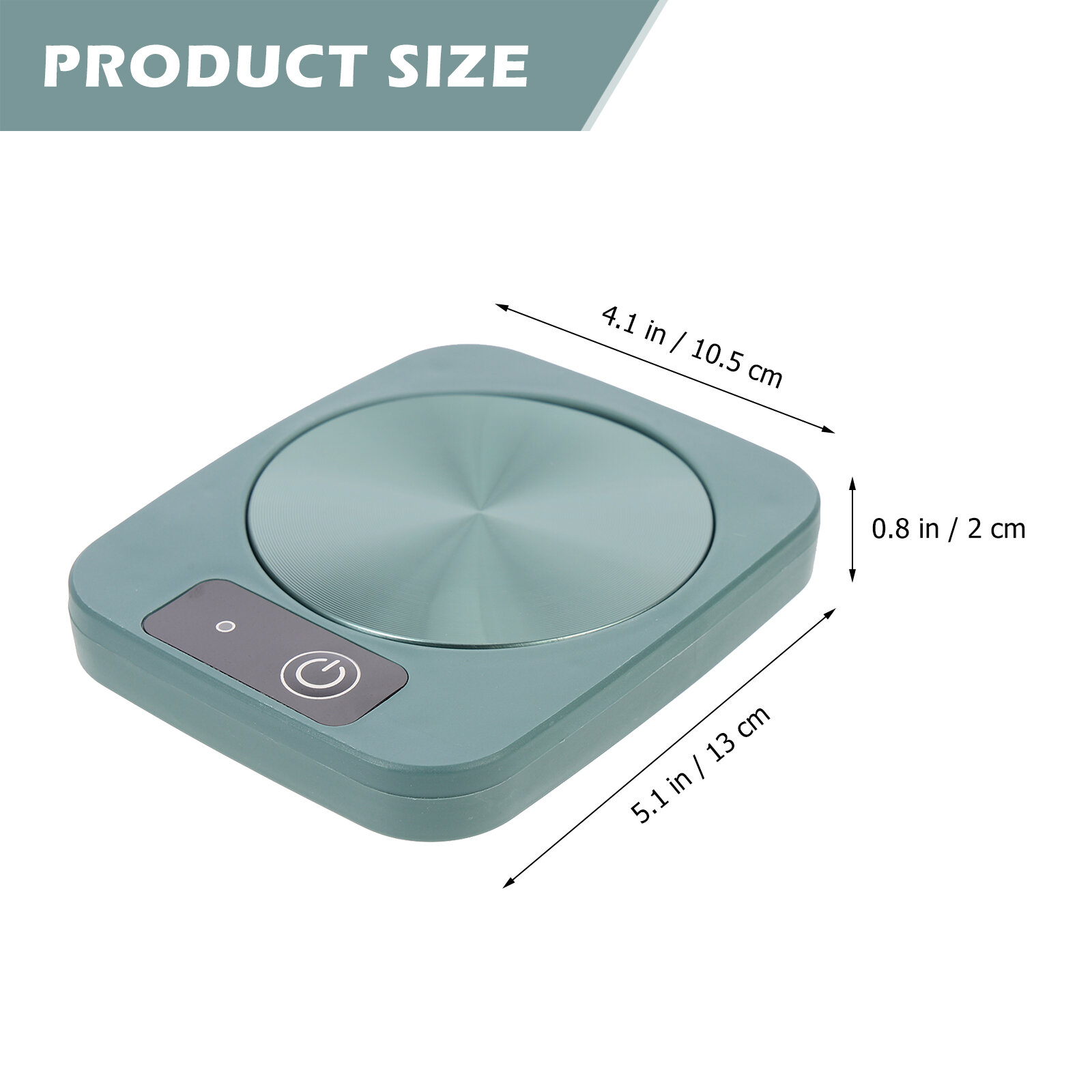 Подогреватель Для Кружек С USB Подогревателем Для Рабочего Стола 13X10.5X2Cm