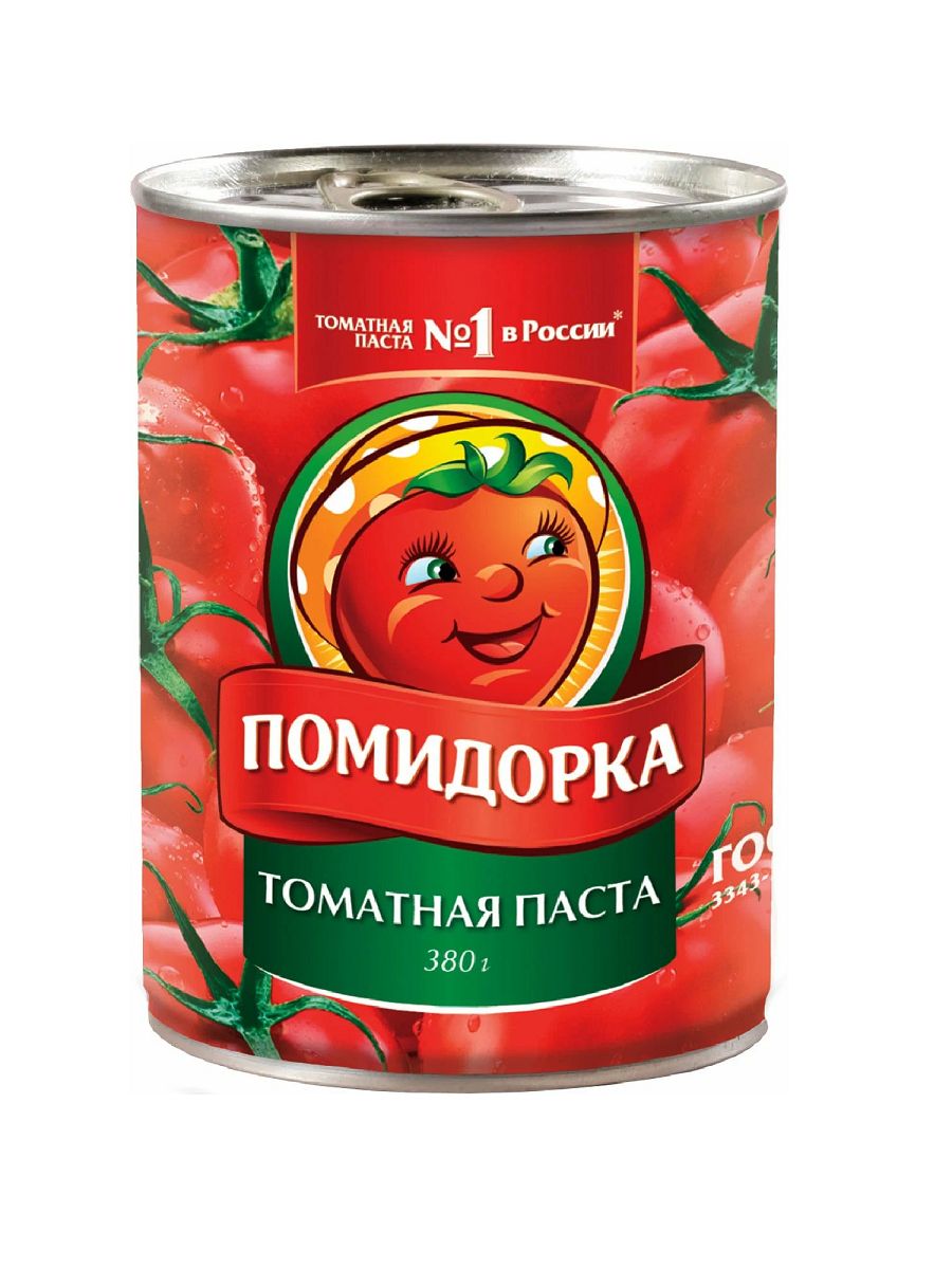 Помидорка Паста томатная, 380 гр