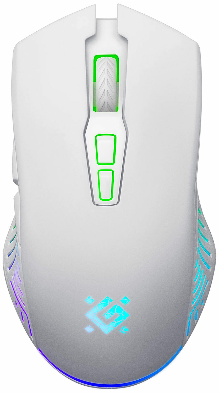 Беспроводная игровая мышь Defender Pandora GM-502, белый