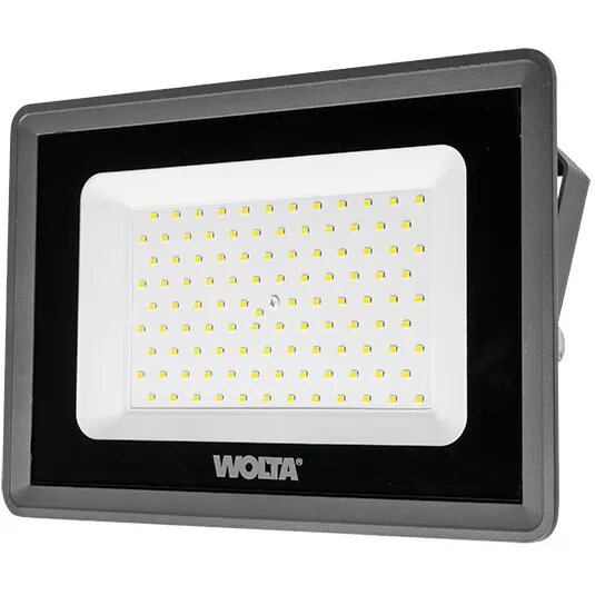 Прожектор WOLTA WFL-100W/06, холодный белый свет, IP65, мощность 100 Вт