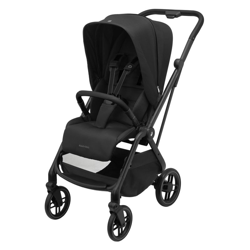 Прогулочная коляска Maxi-Cosi Leona 2, цвет Twillic Black (Чёрный), артикул производителя 1204390110