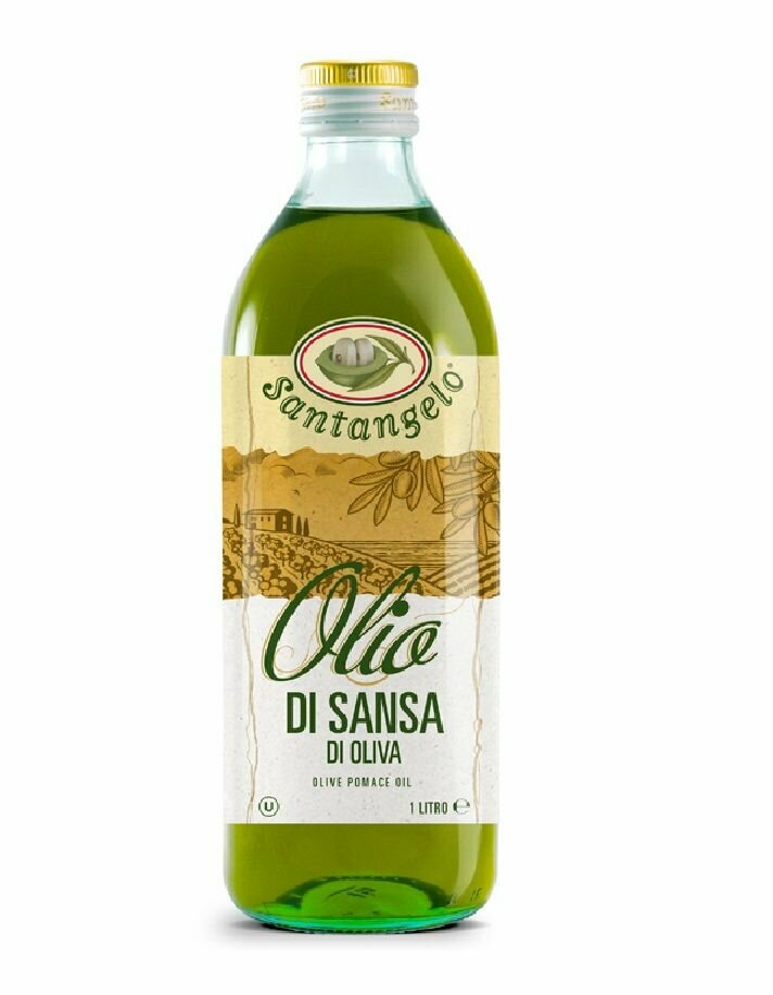 Santangelo Масло оливковое Olio Di Sansa 1л. ст/б