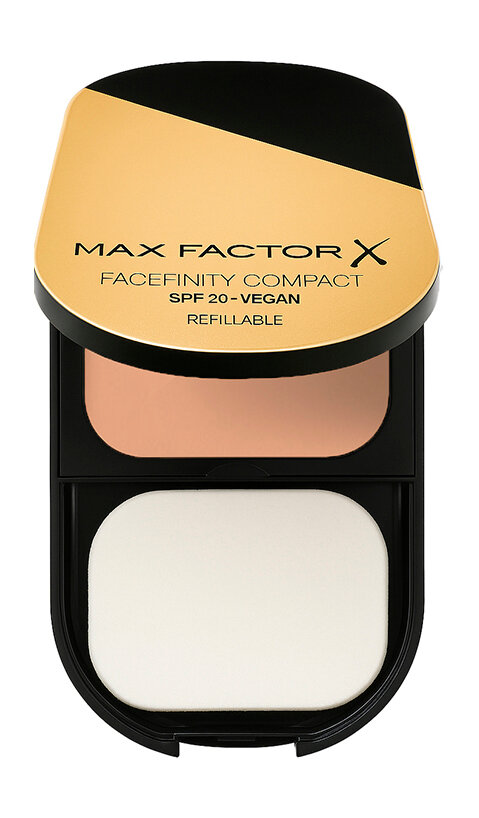 Max Factor Пудра для лица Facefinity Compact компактная, 10 г, 001 Porcelain