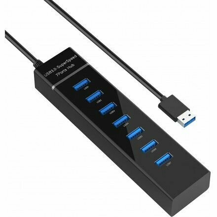 Разветвитель 7-port Hub, USB хаб