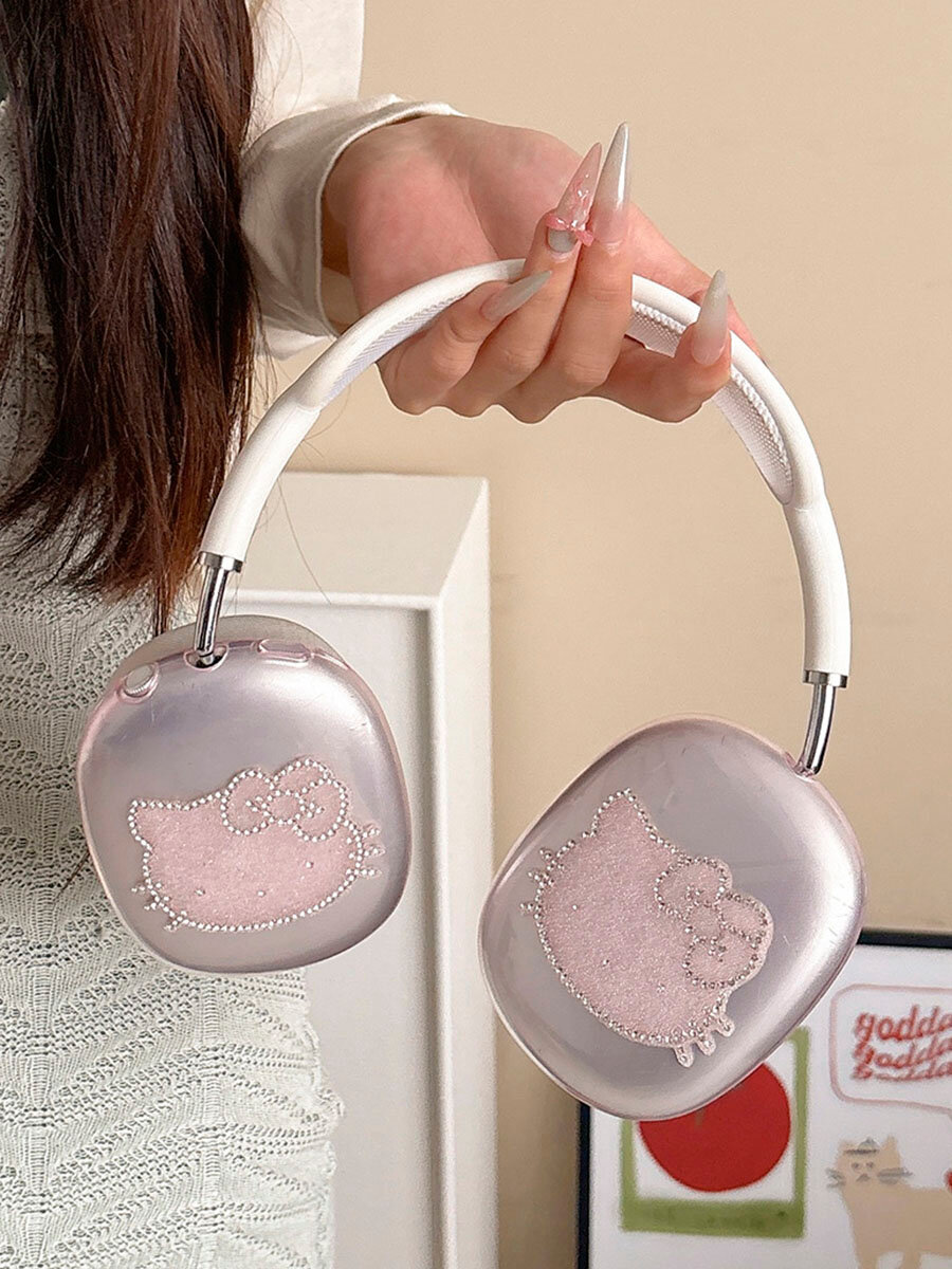 Чехлы накладки для наушников AirPods Max Стразы китти