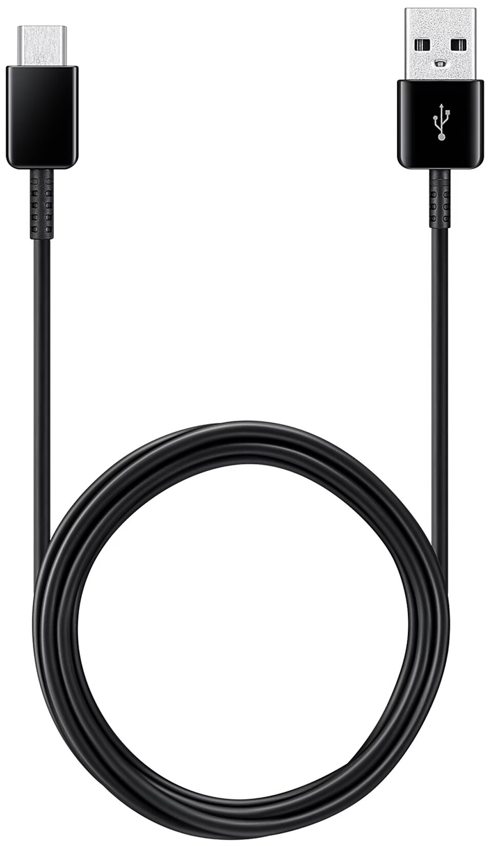 Кабель Samsung USB Type-C - USB (EP-DG930IBEGIN), длина 1.5 м, 1 шт, черный