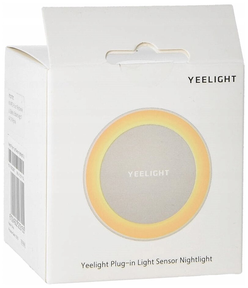 Ночник Yeelight Plug-in Light Sensor Nightlight светодиодный, 0.5 Вт, 2500 K, белый