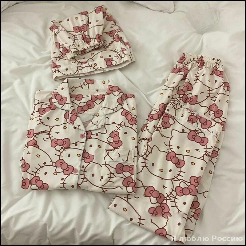 Пижама Базовая коллекция, размер 2XL, белый
