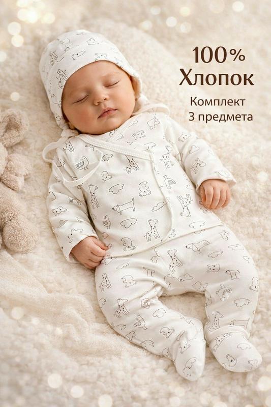 Комплект одежды , размер 56, белый