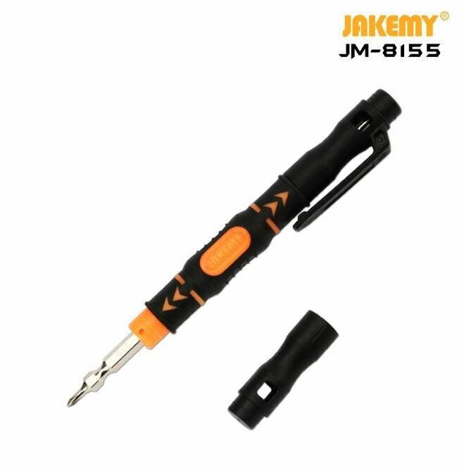 Карманная отвертка 3в1 JAKEMY JM-8155