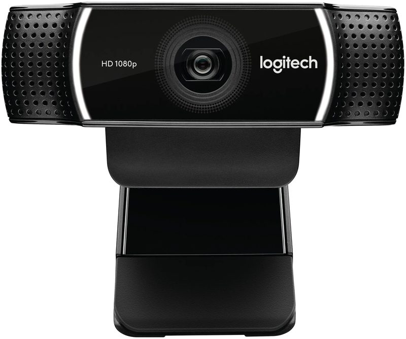 Веб-камера Logitech C922 Pro Stream, черный，стрим В формате FULL HD 1080P