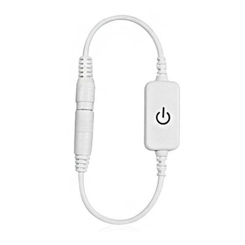 12‑24V 4A мини -светодиодный светодиодный диммер сенсорный переключатель однократный цвет излучающего света.
