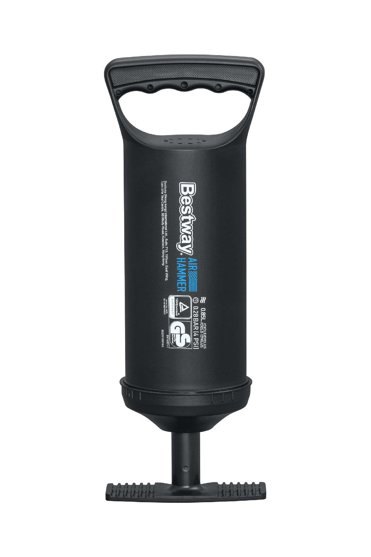 Ручной насос 850 Эйр Хамер, Bestway, 62002, 0,37 кг. 0,85 л.