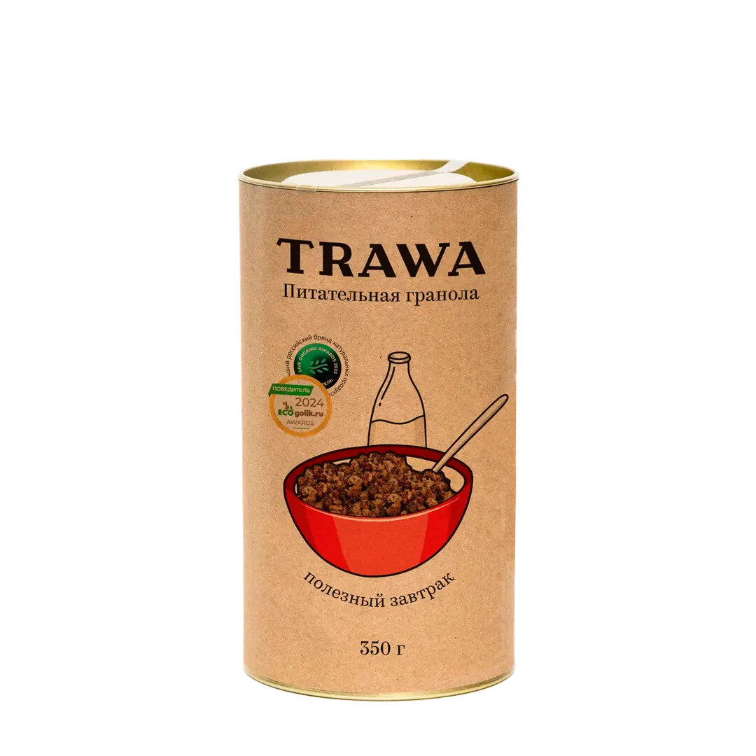 Гранола питательная, 350 г TRAWA