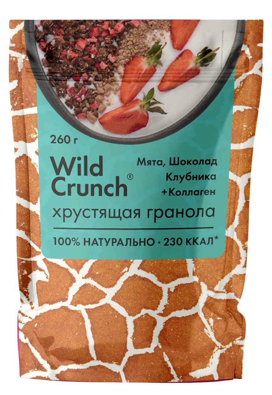 Гранола «Шоколад, мята+коллаген»