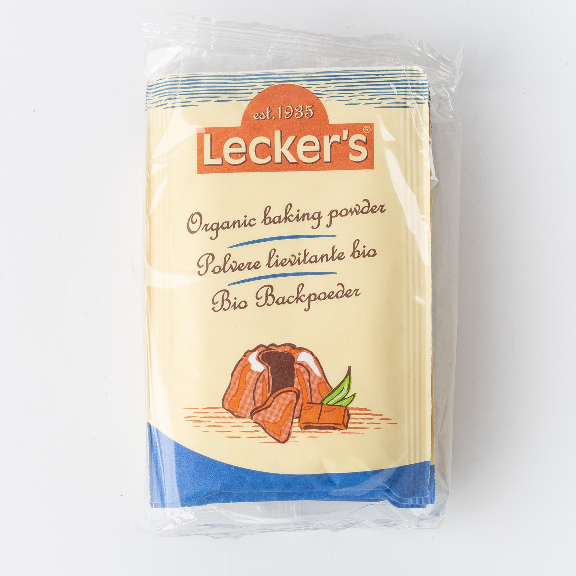 Разрыхлитель пекарский винный камень BIO LECKERS -4шт.