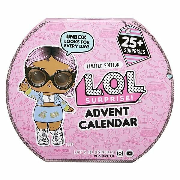 Кукла L.O.L. Surprise! лол LOL Модный образ 25 сюрпризо, Surprise 2021 #OOTD Outfit of The Day, Адвент Календарь