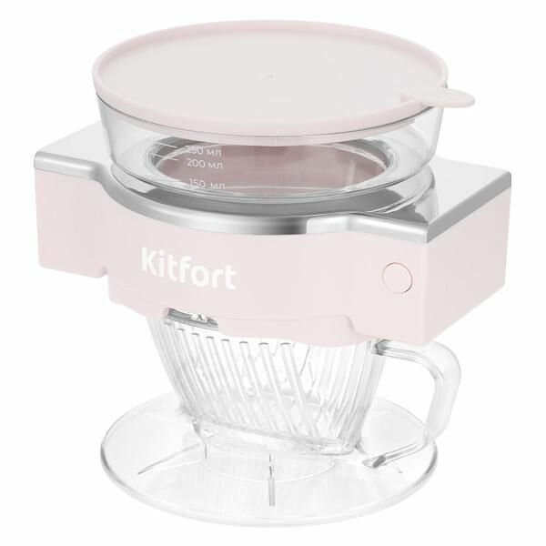 Кофеварка капельного типа Kitfort КТ-7571 белый