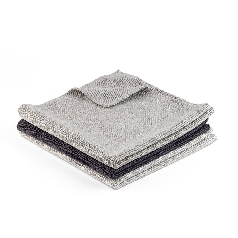 Микрофибра с двойным плетением без оверлока 40*40см, 350гр/м2, 3 шт Shine Systems Perl Towel SS310