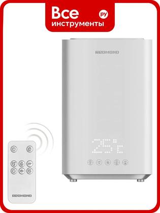 Увлажнитель воздуха REDMOND HF2203, ультразвуковой, с УФ-лампой, белый