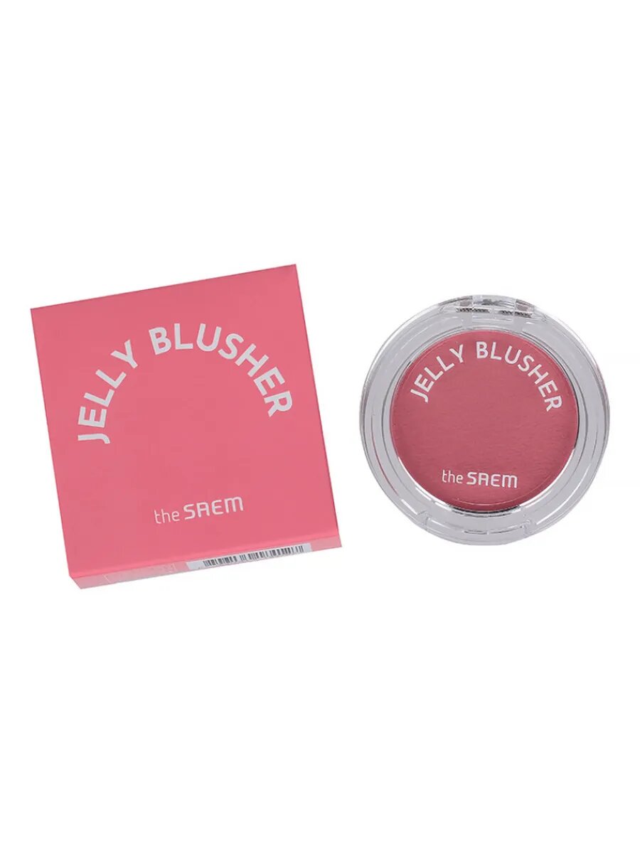 Румяна The Saem Jelly Blusher PK01 Sweet Petal, гелевые, розовые