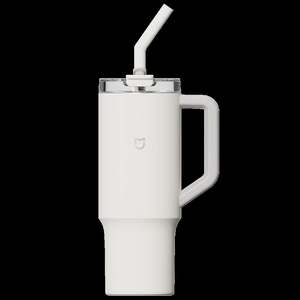 Термокружка Mijia Sippy Cup, 1 л, с отверстием для питья, белая