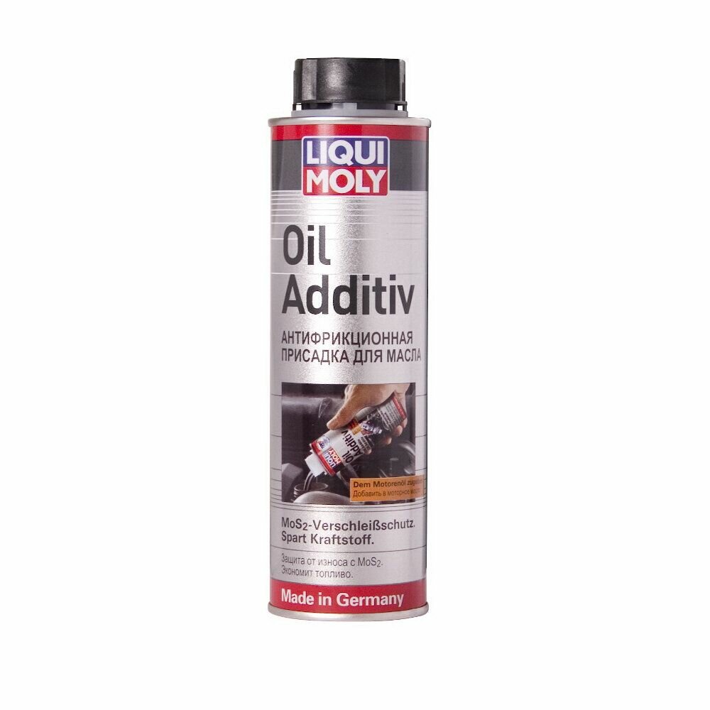 Антифрикционная присадка с дисульфидом молибдена в моторное масло Oil Additiv 0,3л LIQUI MOLY 1998 2500 8342