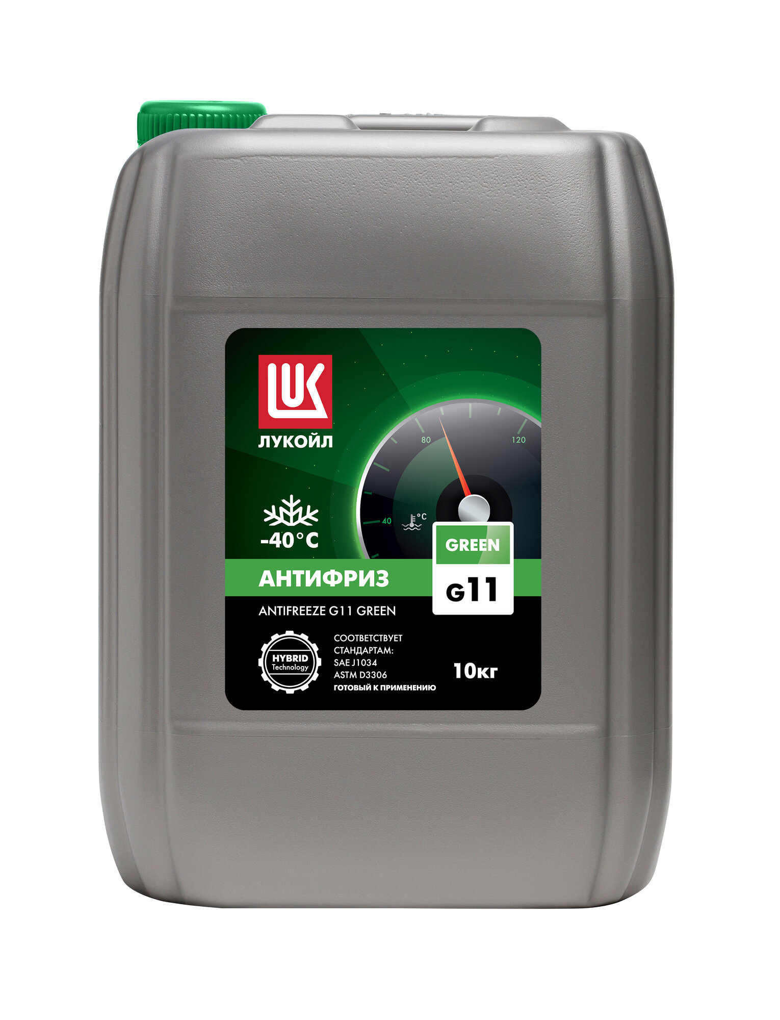 Антифриз Лукойл G11 Green G11 готовый -40C зеленый 10 кг 227384