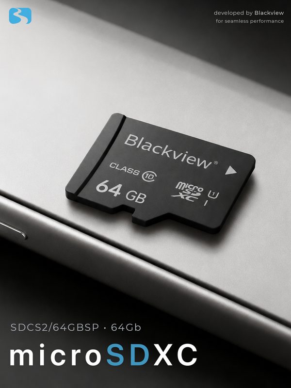 Карта памяти Blackview microSDXC 64GB • High Class 10 • Service + • для видеорегистраторов