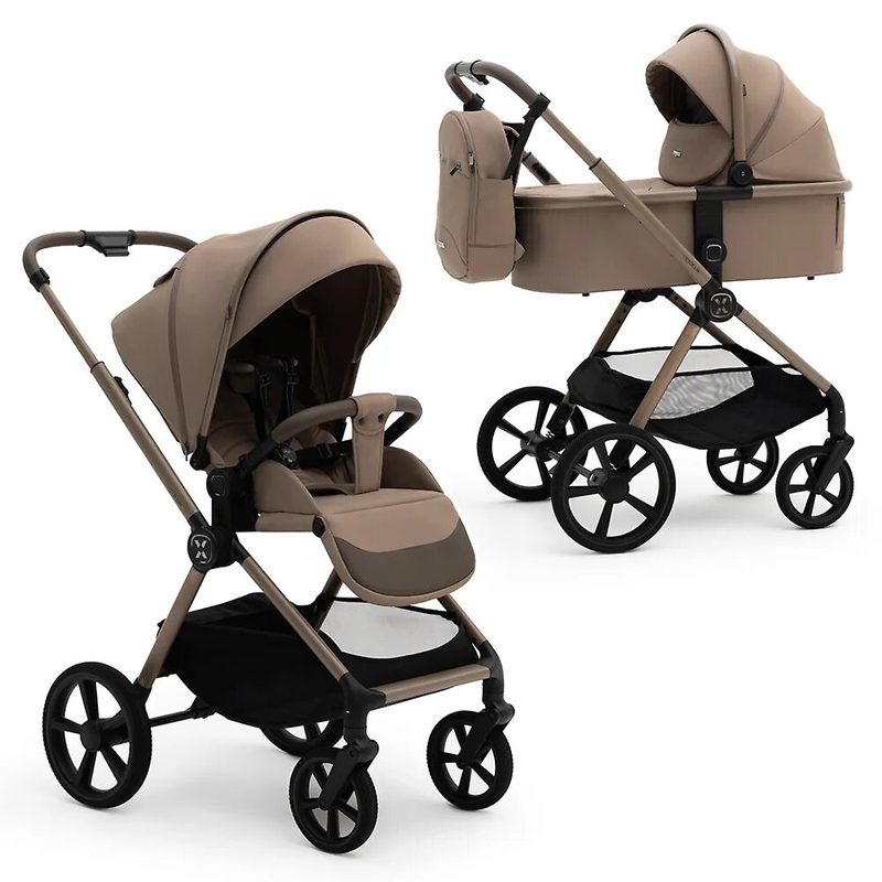 Детская коляска 2в1 Agex Life, цвет Taupe Beige (Бежевый), артикул производителя ALB620