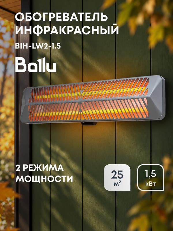Обогреватель инфракрасный Ballu BIH-LW2-1.5