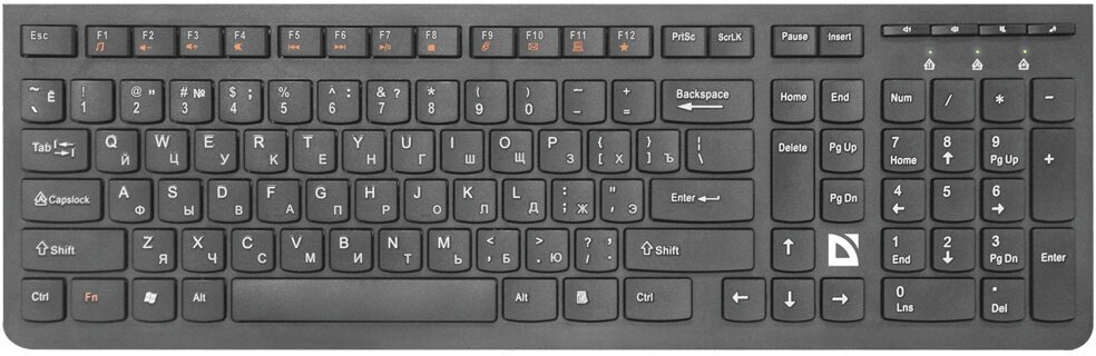 Клавиатура Defender беспроводная UltraMate SM-535 RU 45535