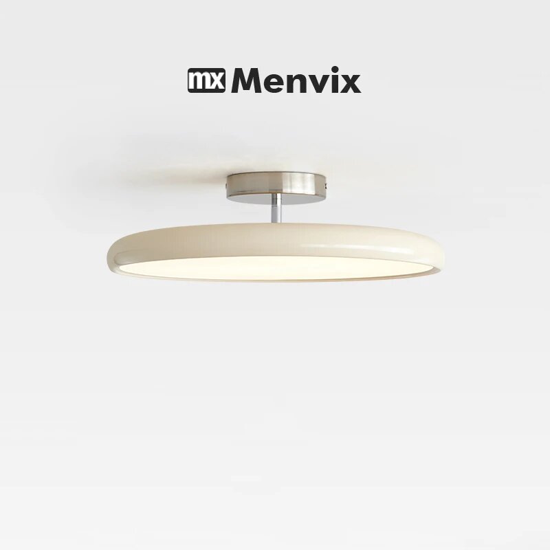 Подвесной светильник Menvix, 40 Вт, LED, акрил, IP55, три варианта цвета света, 40 см, бежевый