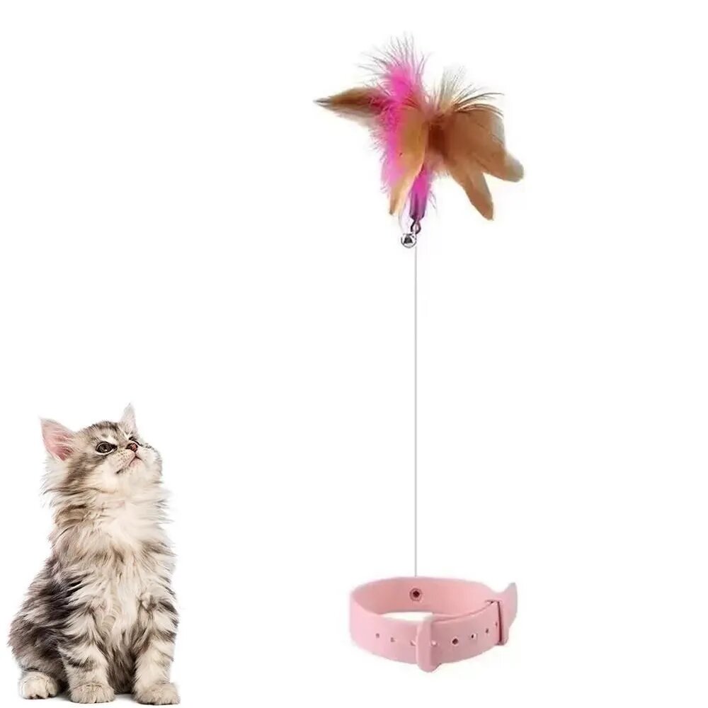 Игрушки с кошачьими перьями 1 шт
