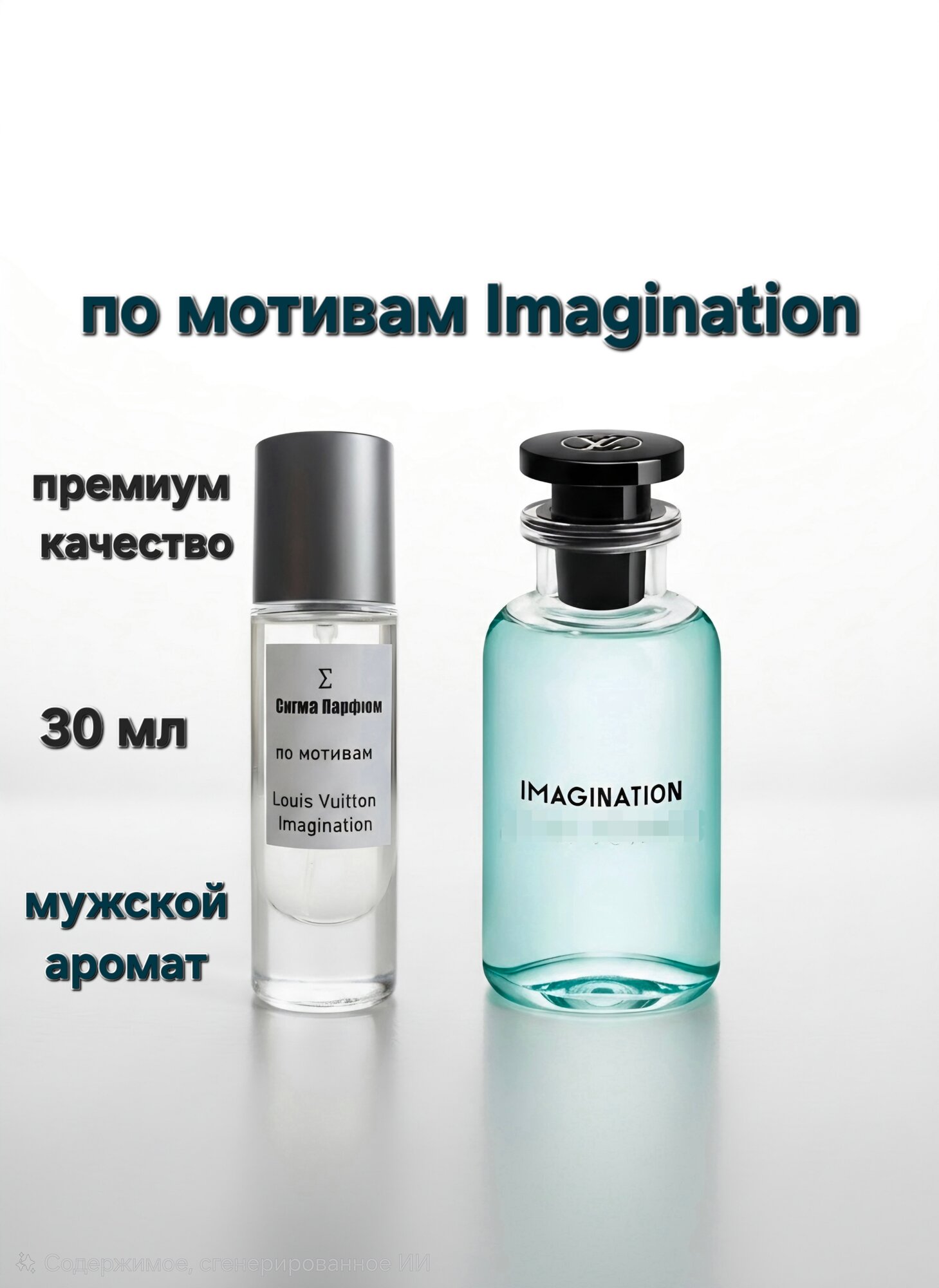 Духи по мотивам "Imagination" Сигма Парфюм, мужской аромат, объём 30мл, премиум качество, перезаполняемые