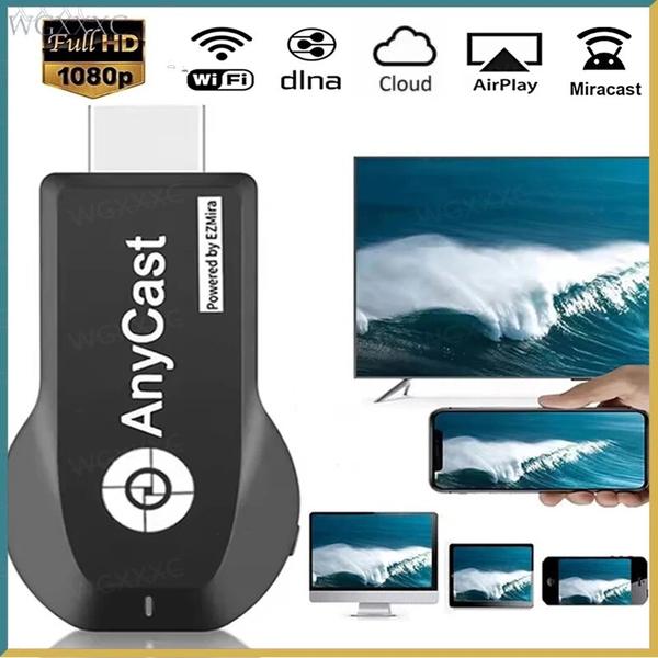 ТВ-приставка WGXXXC AnyCast HD 1080P для беспроводного зеркалирования экрана с Wi-Fi и Miracast