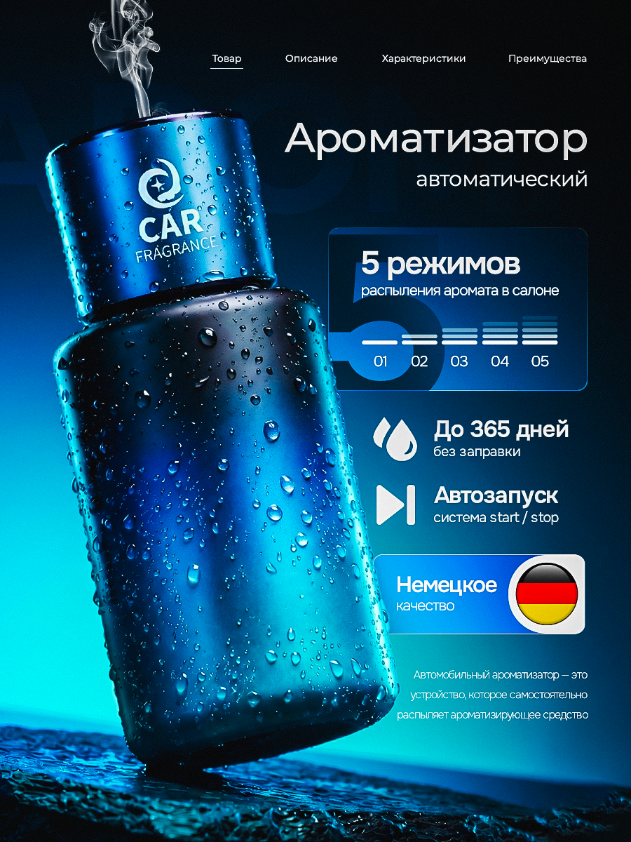 Ароматизатор в машину автоматический