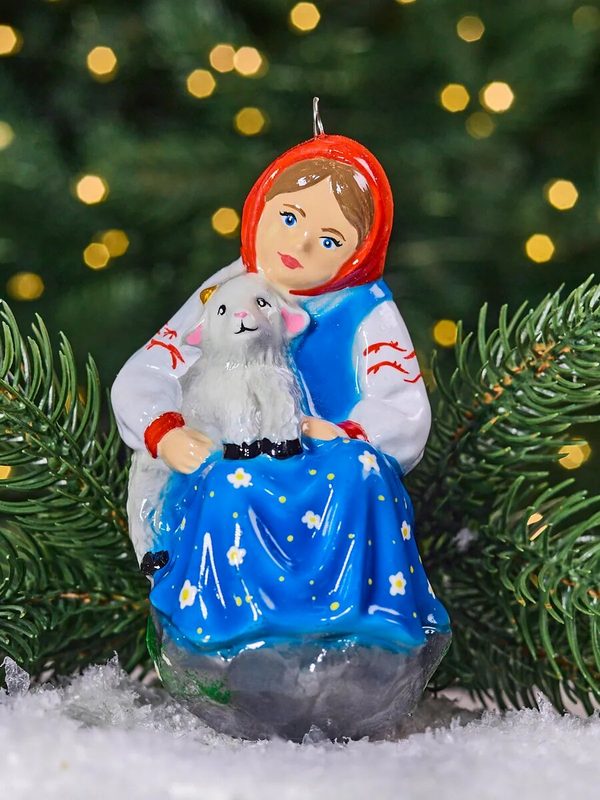 Елочная игрушка Алёнушка и братец Иванушка 11,5 см