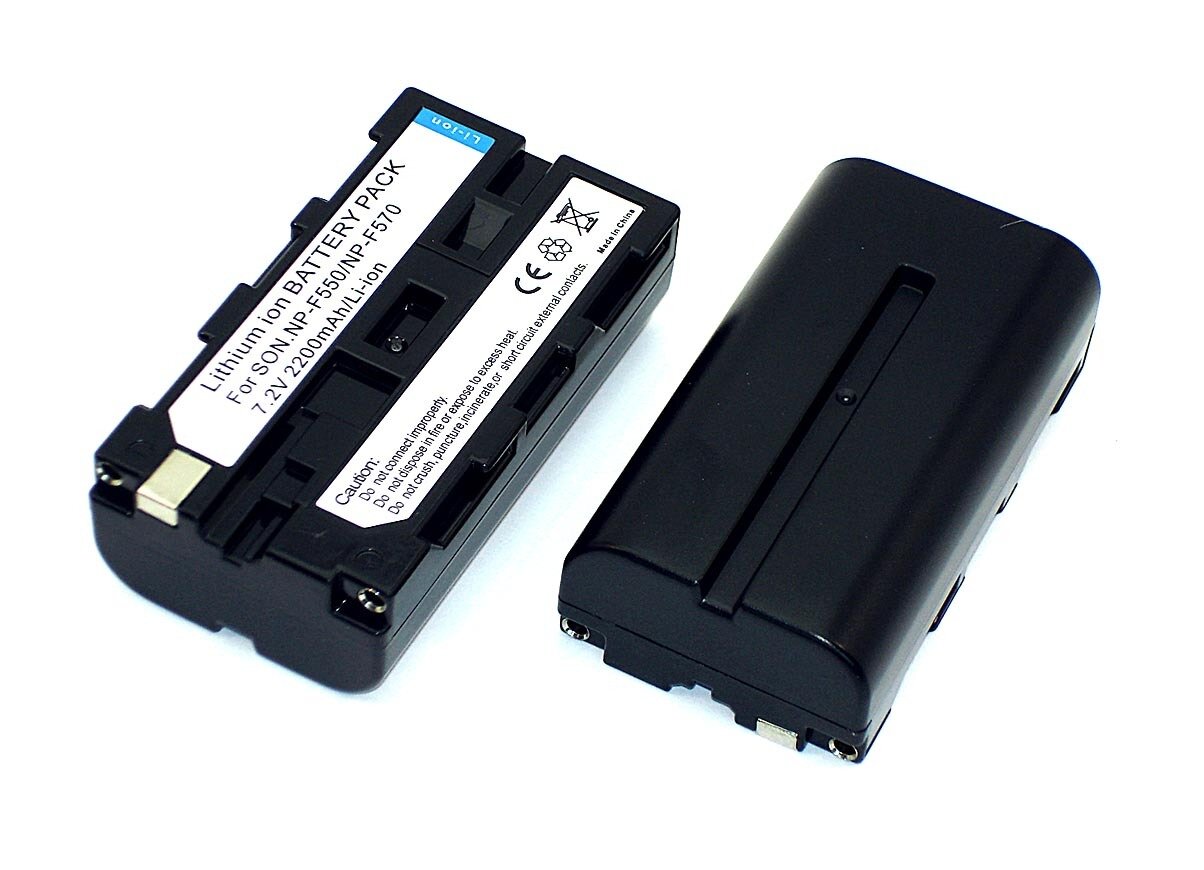 Аккумулятор NP-F550 для видеокамеры Sony CCD-SC5 (7,2V 2200mAh)