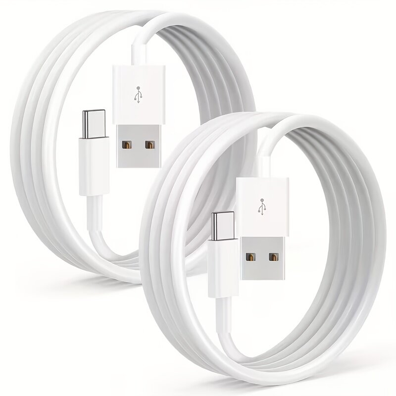 Кабель USB Type-C, комплект из 2 шт, для быстрой зарядки и передачи данных