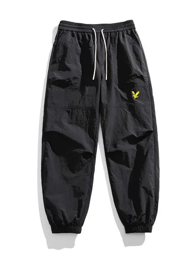 Брюки Lyle & Scott Базовая коллекция, размер 2XL, черный, Черный